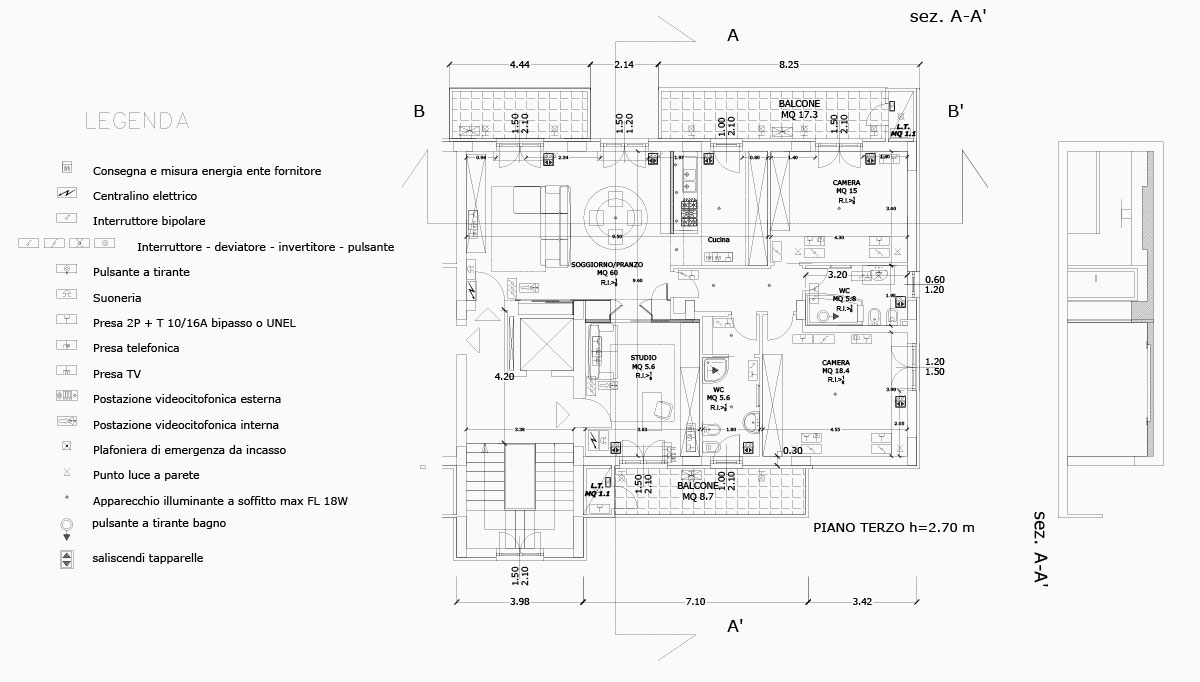 Condominio Drago - Pianta appartamento