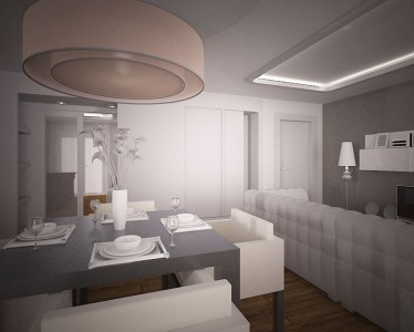 Condominio Drago - Render appartamento
