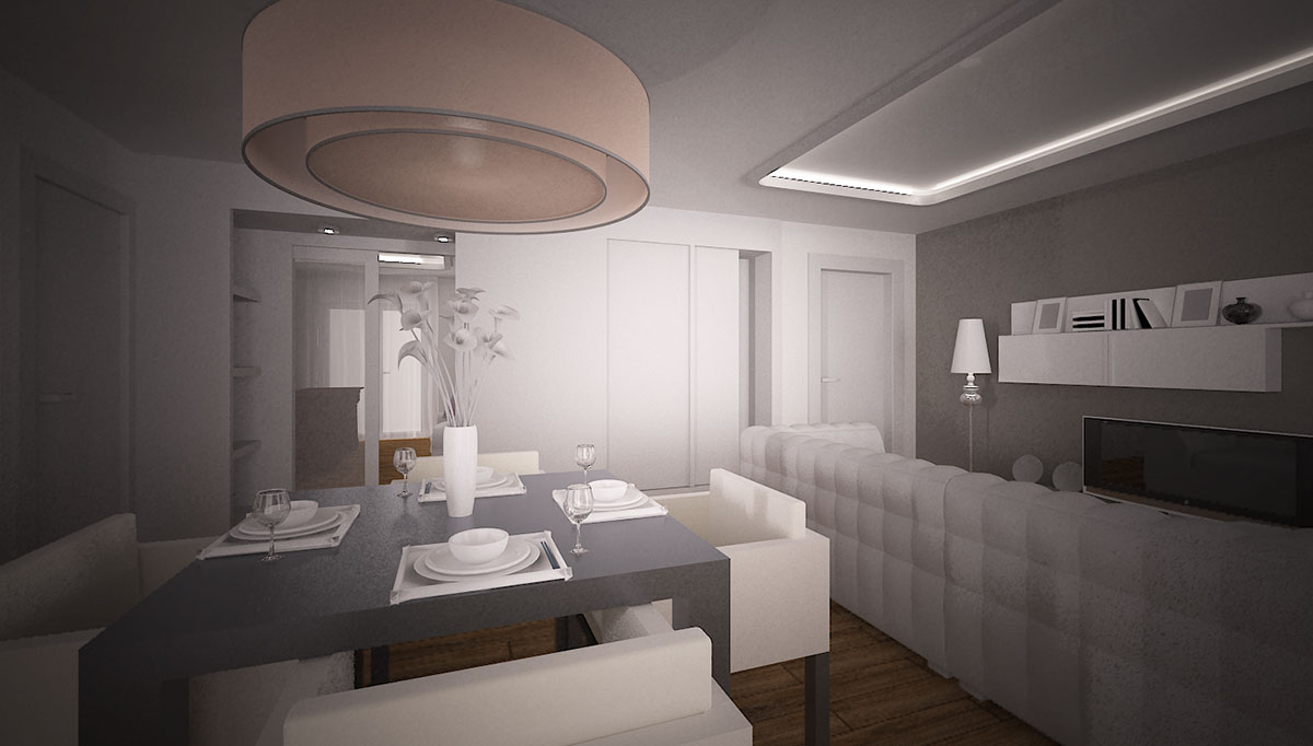 Condominio Drago - Render appartamento