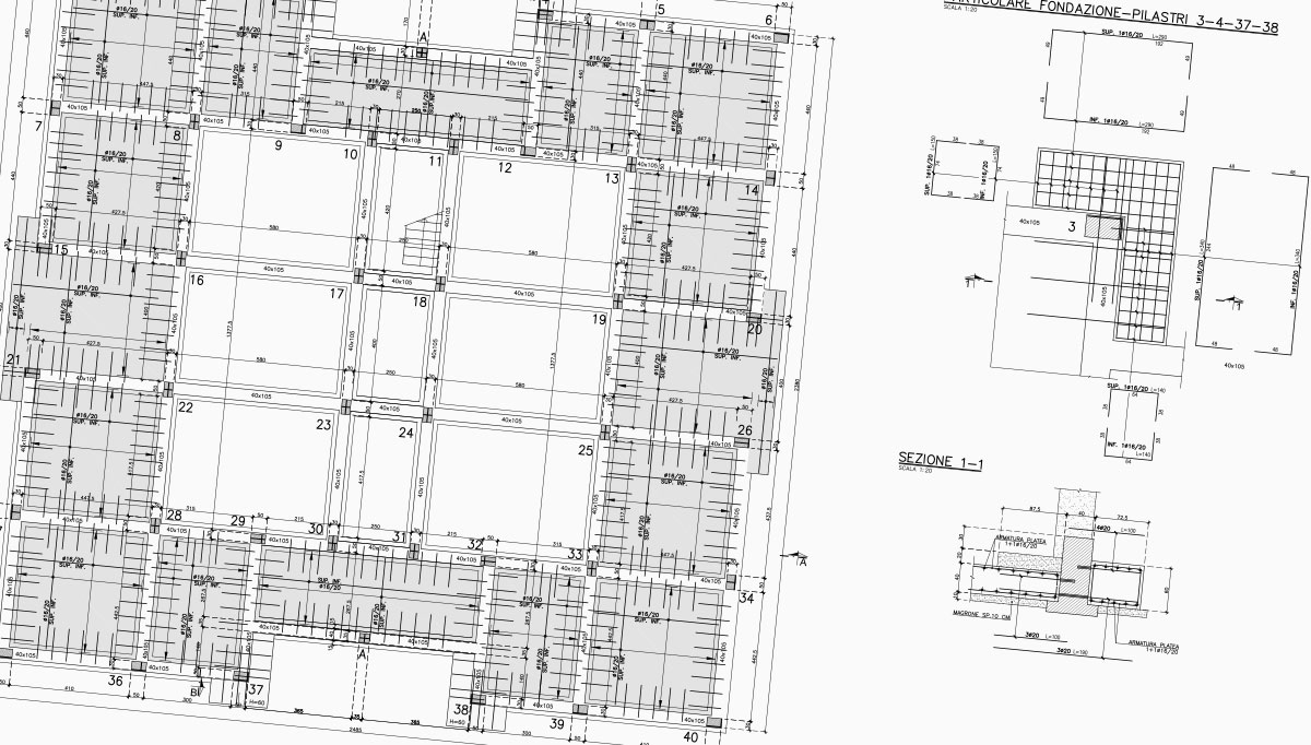 Condominio Accaquattro (H4) - Fondazione pilastri