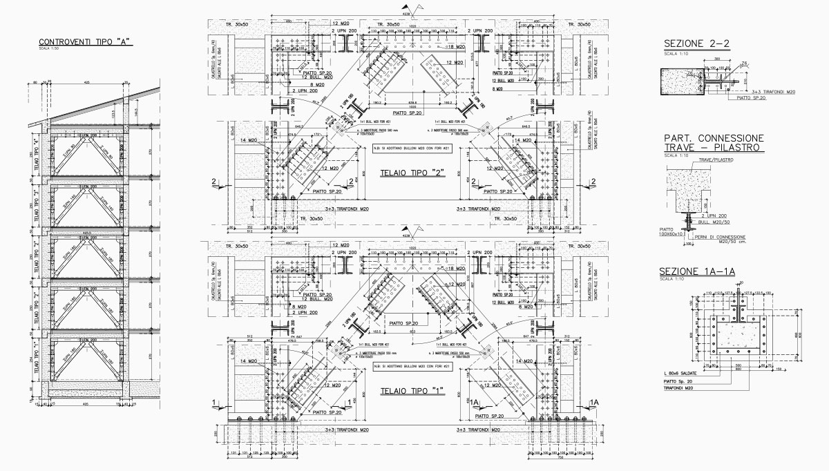 Condominio Accaquattro (H4) - Telaio