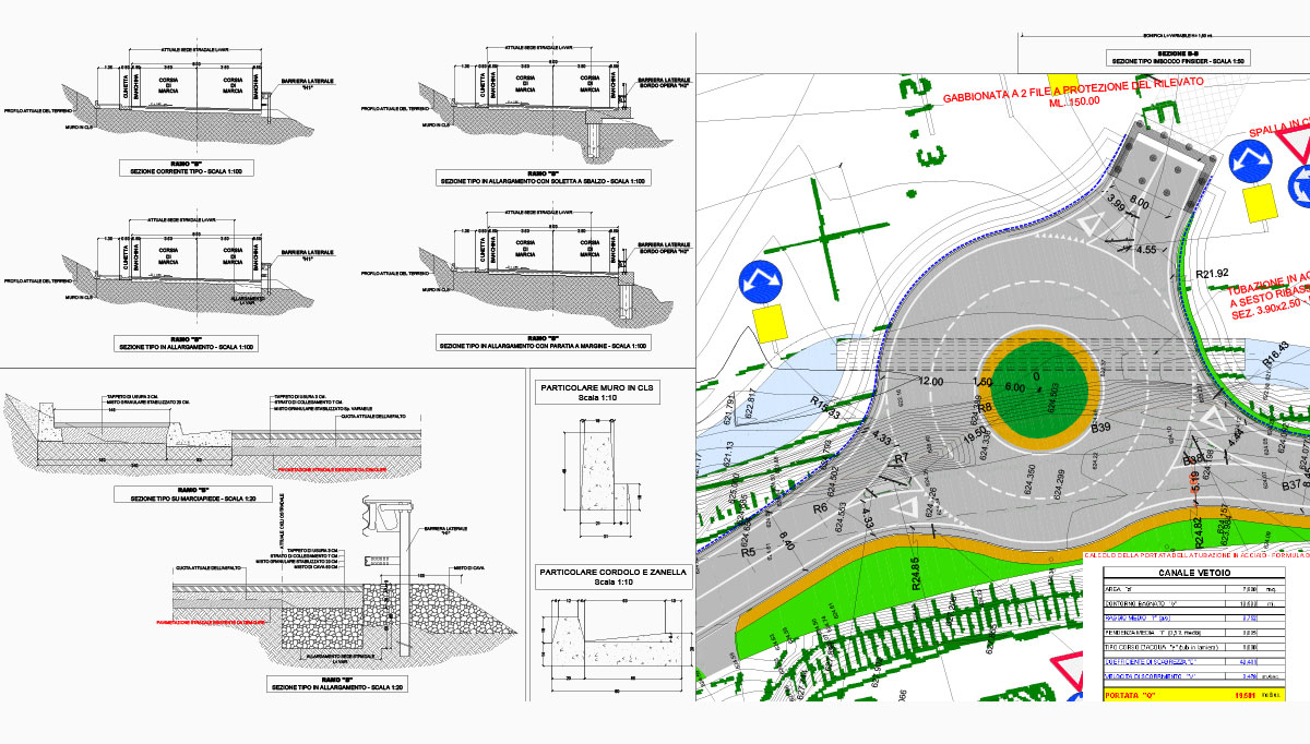 Via Mulino di Pile - Progetto - Studio Tecnico Masucci S.r.l.