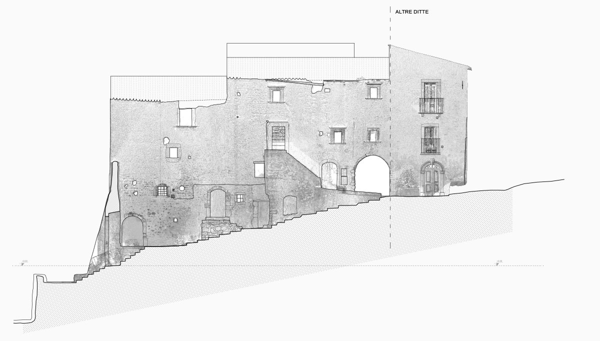 Consorzio Santo Stefano di Sessanio - Prospetto frontale